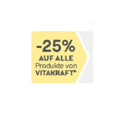 Promotion Bild von -25% AUF ALLE Produkte von VITAKRAFT BIPA