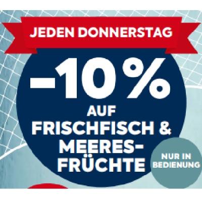 -10% AUF FRISCHFISCH & MEERESFRÜCHTE BILLA PLUS