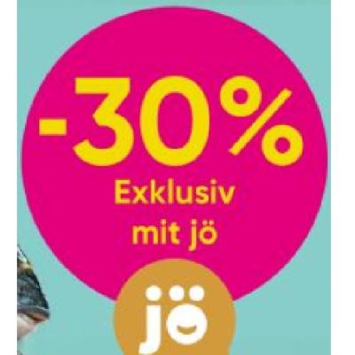 -30% Exklusiv mit jö AUF FRISCHFISCH IN BEDIENUNG Sutterlüty