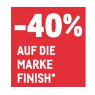 -40% AUF DIE MARKE FINISH METRO