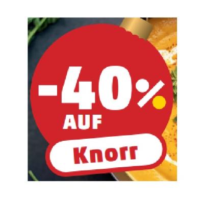 -40% AUF Knorr Penny