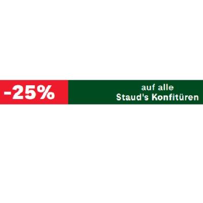 Promotion Bild von -25% auf alle Staud's Konfitüren MPREIS
