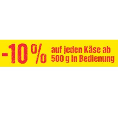 Promotion Bild von -10% auf jeden Käse ab 500 g in Bedienung Maximarkt