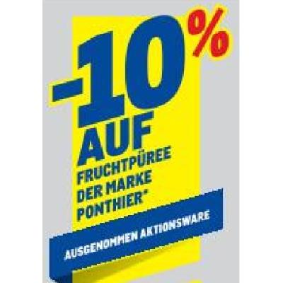 Promotion Bild von -10% AUF FRUCHTPÜREE DER MARKE PONTHIER METRO