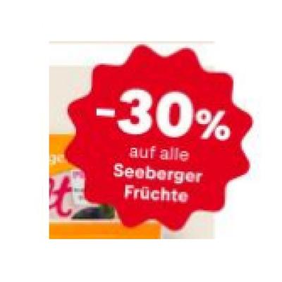 Promotion Bild von -30% auf alle Seeberger Früchte MPREIS