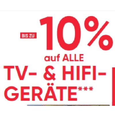 BIS ZU -10% auf ALLE TV- & HIFIGERÄTE Maximarkt