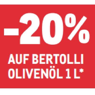Promotion Bild von -20% auf Bertolli Olivenöl 1 l METRO