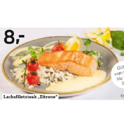Lachsfiletsteak „Zitrone“ je 8€ XXXLutz