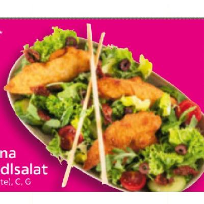 Mia Cucina Backhendlsalat je 6€ mömax