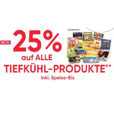 BIS ZU -25% auf ALLE TIFEKÜHL-PRODUKTE inkl. Speise-Eis Maximarkt