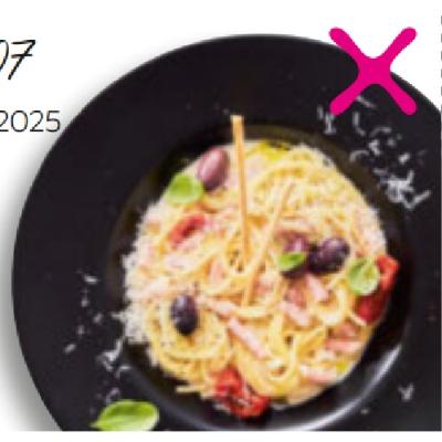 Spaghetti Carbonara je 5€ mömax
