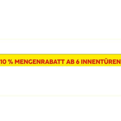 10% MENGENRABATT AB 6 INNENTÜREN HELLWEG