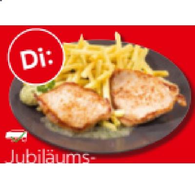 Jubiläums-Schweinerücken je 6,- € XXXLutz