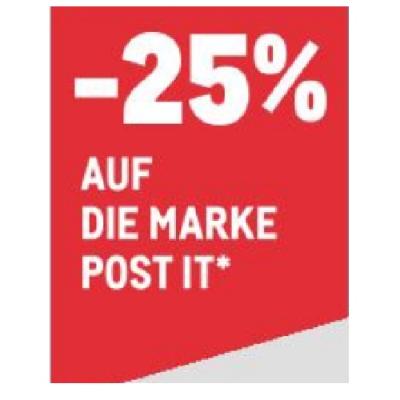Promotion Bild von -25% AUF DIE MARKE POST IT METRO