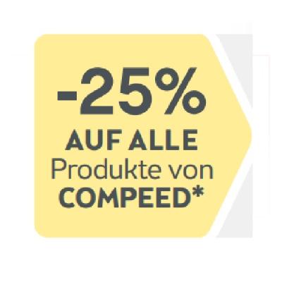 Promotion Bild von -25% AUF ALLE Produkte von COMPEED BIPA