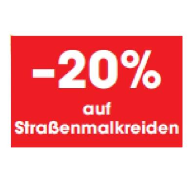 Promotion Bild von -20% auf Straßenmalkreiden LIBRO