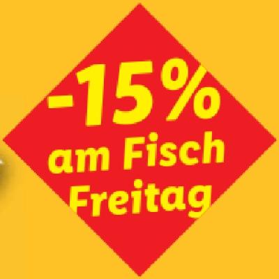 -15% auf den gesamten frischen Fisch Lidl