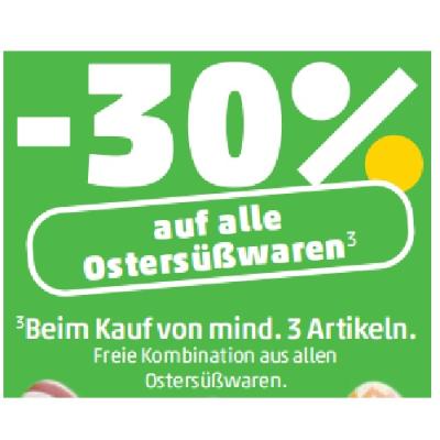 -30% auf alle Ostersüßwaren Penny