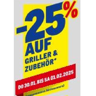 Promotion Bild von -25% AUF GRILLER & ZUBEHÖR METRO