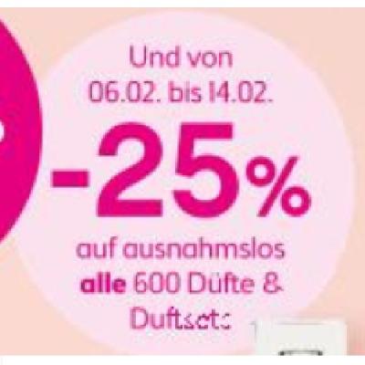Promotion Bild von -25% auf ausnahmslos alle 600 Düfte & Duftsets BIPA