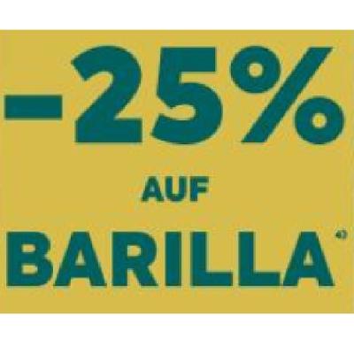Promotion Bild von -25% AUF BARILLA BILLA PLUS