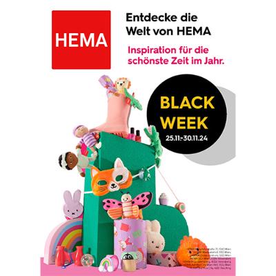 Promotion Bild von Black Week bei HEMA ab einem Einkaufswert von 25€
