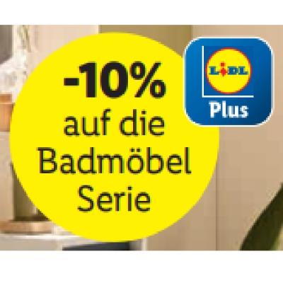 Promotion Bild von -10% auf die Badmöbel Serie Lidl