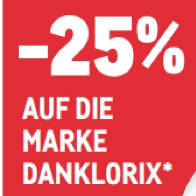 -25% AUF DIE MARKE DANKLORIX METRO