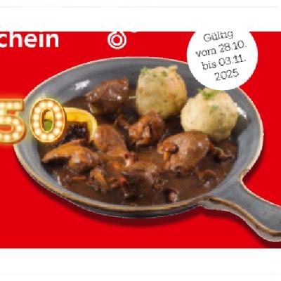 Hirschragout je 9.50€ XXXLutz