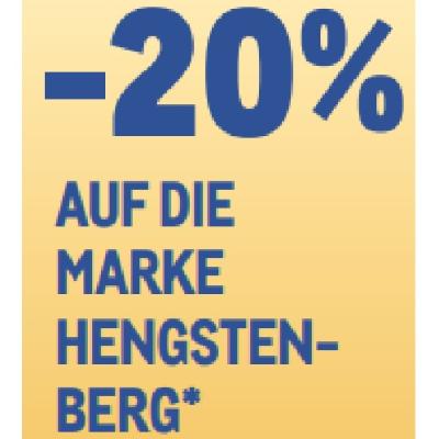 -20% AUF DIE MARKE HENGSTENBERG METRO