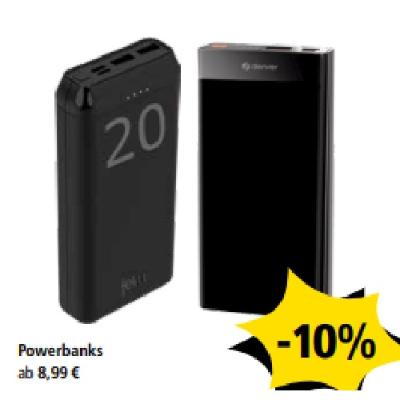 Powerbanks -10% PAGRO & LIBRO