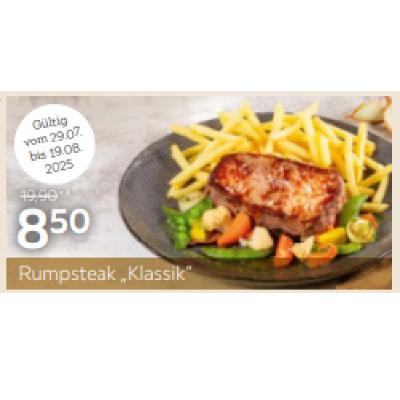 Promotion Bild von Rumpsteak „Klassik“ je 8,50 € XXXLutz