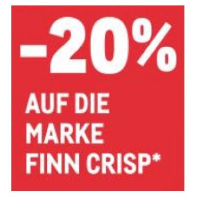 -20% AUF DIE MARKE FINN CRISP METRO