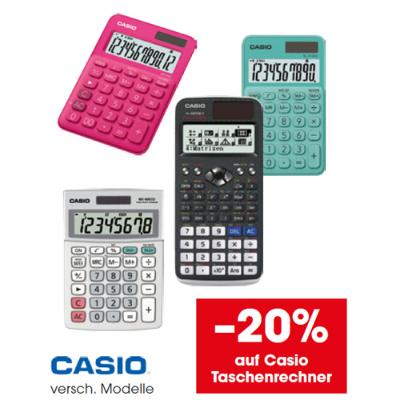Bild von -20% auf Casio Taschenrechner LIBRO