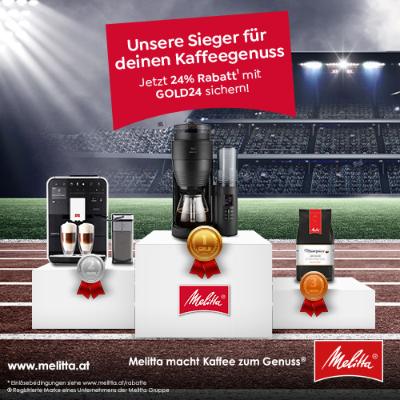 Promotion Bild von Spare 24% im Melitta® Online Shop - Siegesfreunde Aktion