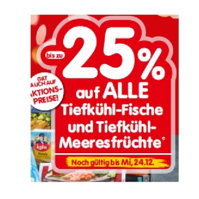 bis zu -25% auf ALLE Tiefkühl-Fische und Tiefkühl-Meeresfrüchte INTERSPAR