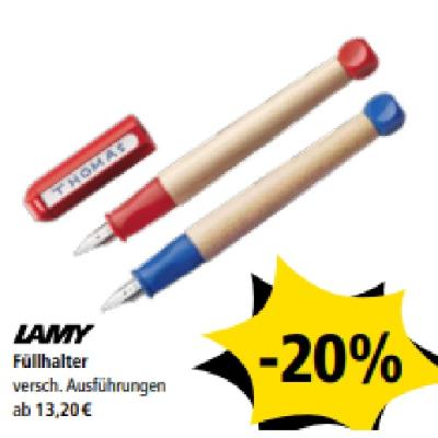 Lamy Füllhalter -20% PAGRO & LIBRO