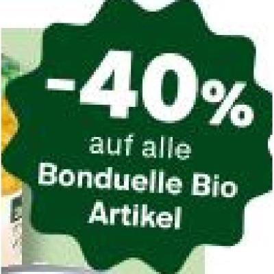 -40% auf alle Bonduelle Bio Artikel MPREIS