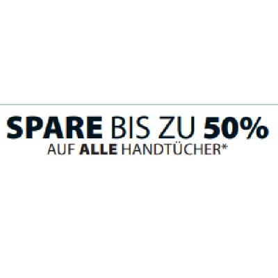 Promotion Bild von SPARE BIS ZU 50% AUF ALLE HANDTÜCHER JYSK
