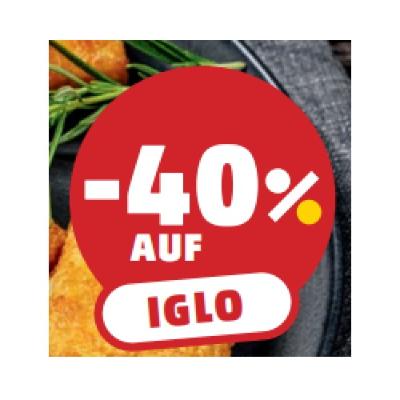 -40% AUF IGLO Penny