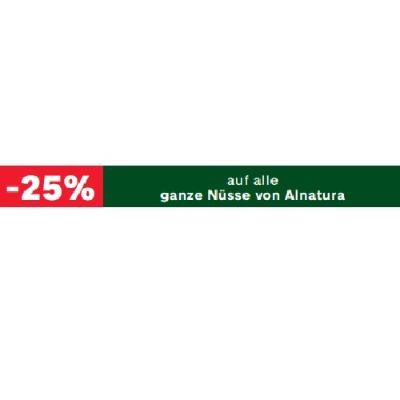 Promotion Bild von -25% auf alle ganze Nüsse von Alnatura MPREIS