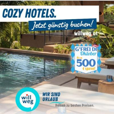 Cozy Hotels mit willweg.at