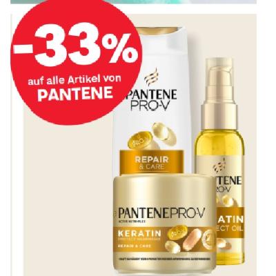 -33% auf alle Artikel von PANTENE MPREIS