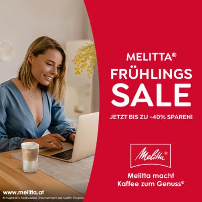 Jetzt sparen: Frühlings Sale im Melitta® Online Shop