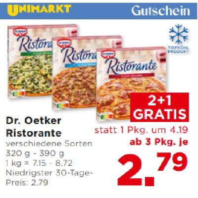 Prospekt von Unimarkt