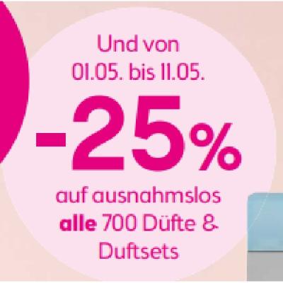Promotion Bild von -25% auf ausnahmslos alle 700 Düfte & Duftsets BIPA