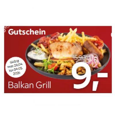 Balkan Grill Je 9€ XXXLutz