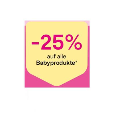 Wochenaktion: -25% auf alle Babyprodukte BIPA