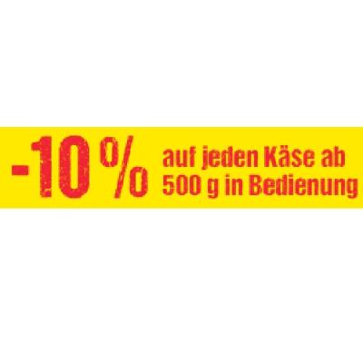 Promotion Bild von -10% auf jeden Käse ab 500 g in Bedienung Maximarkt