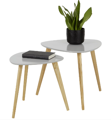 Promotion Bild von mömax Beistelltischset „CHRIS“ 1355001301 je 19.99€ mömax